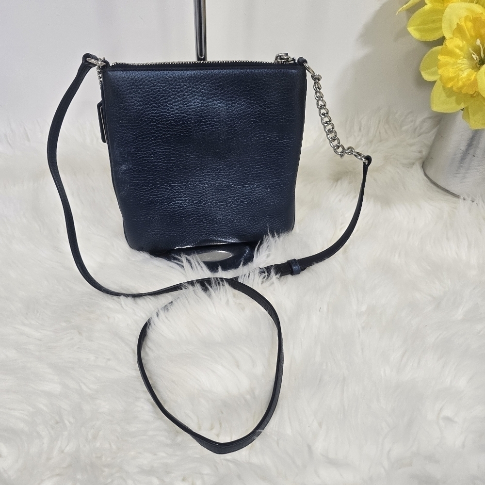 Coach blue crossbody - Picture 4 of 17